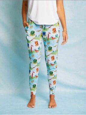 Bums & Roses Harry Potter Bamboo Pajama pants Women’s Medium Comfy Lounge